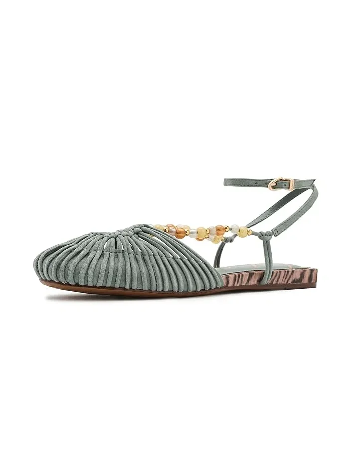 Туфли балетки плетеные Kassie Circus NY by Sam Edelman — изображение 1 из 4, кипарис