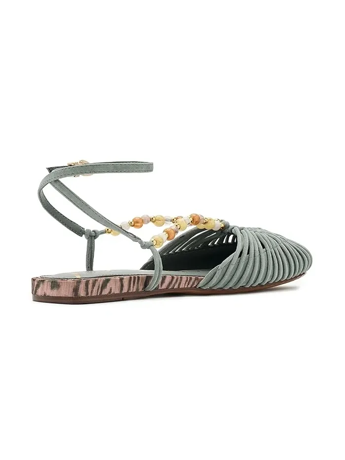Туфли балетки плетеные Kassie Circus NY by Sam Edelman — изображение 3 из 4, кипарис