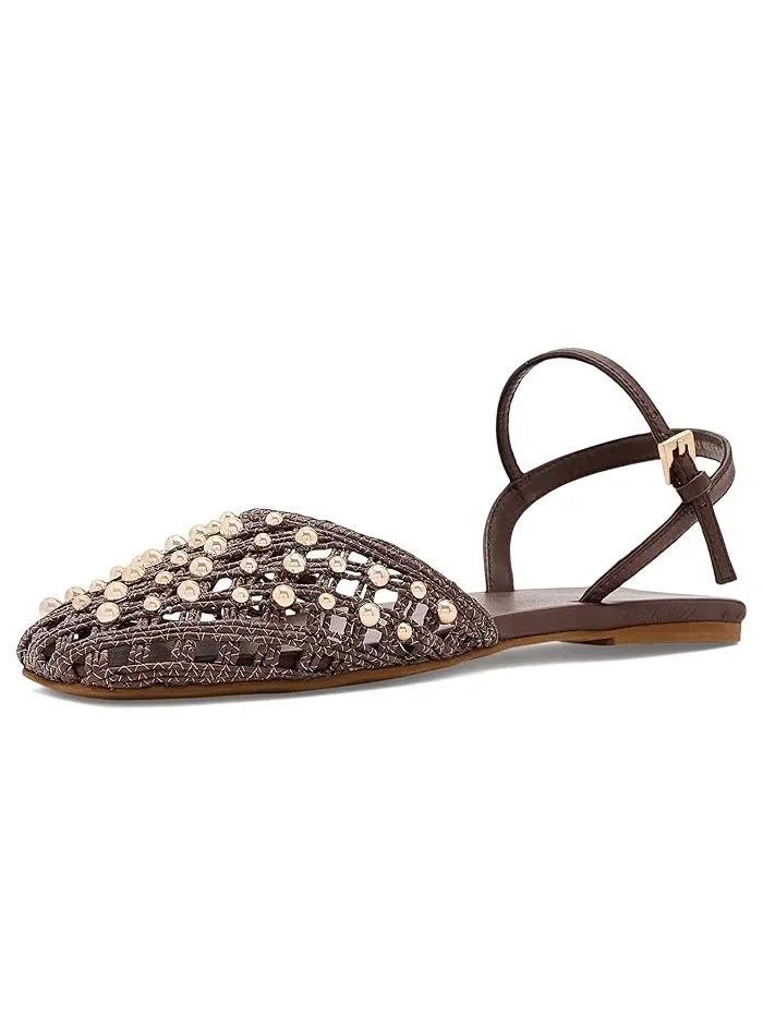 Балетки с ремешком Inali Strappy Franco Sarto — изображение 1 из 4, коричневый