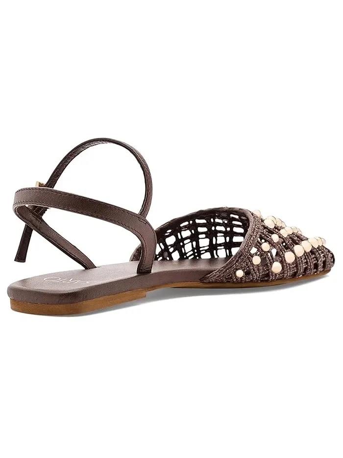 Балетки с ремешком Inali Strappy Franco Sarto — изображение 3 из 4, коричневый