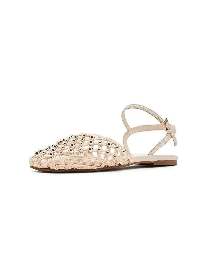 Балетки с ремешком Inali Strappy Franco Sarto — изображение 1 из 4, белый