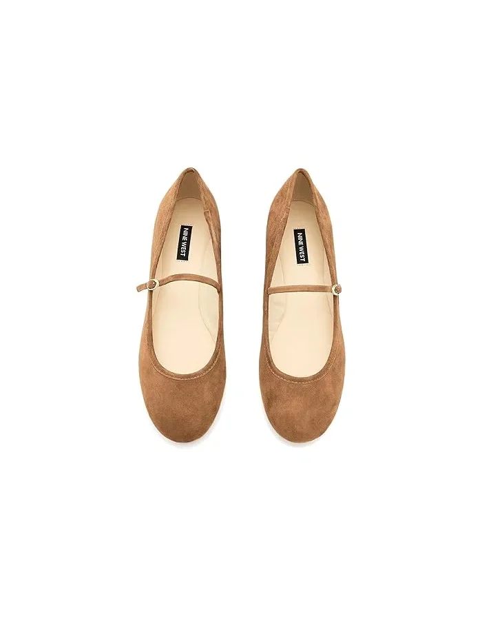 Балетки Mary Jane Nine West — изображение 2 из 4, натуральный