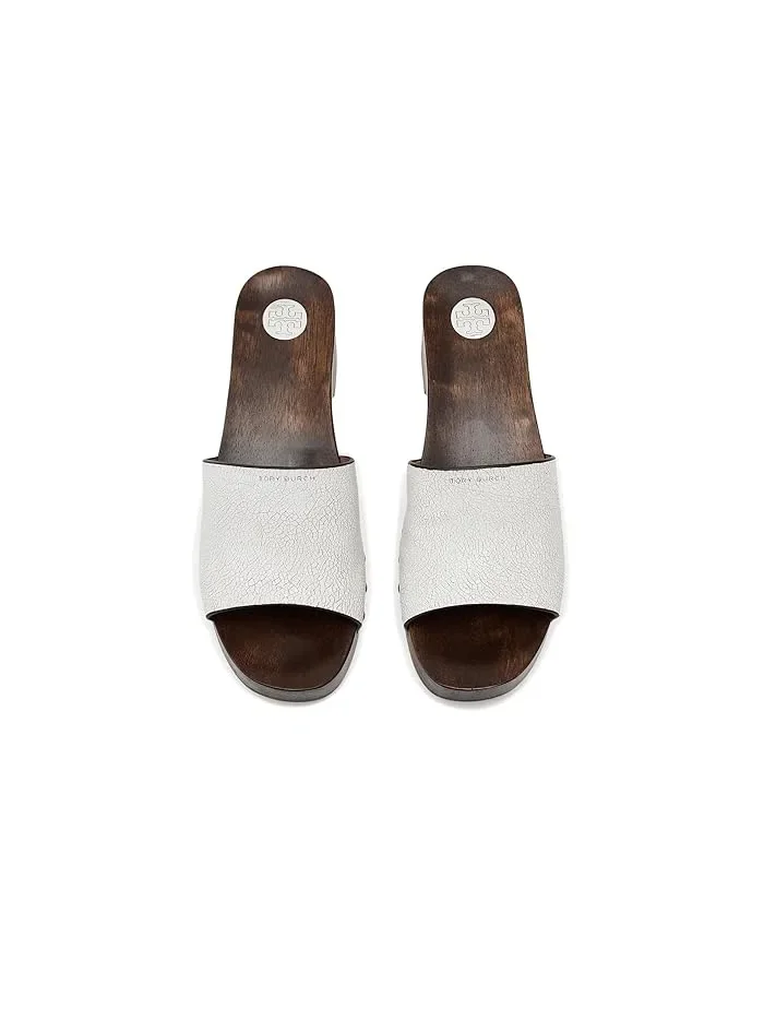 Сандалии-клоги с шипами 30mm Tory Burch, Moose — изображение 2 из 4, таежный