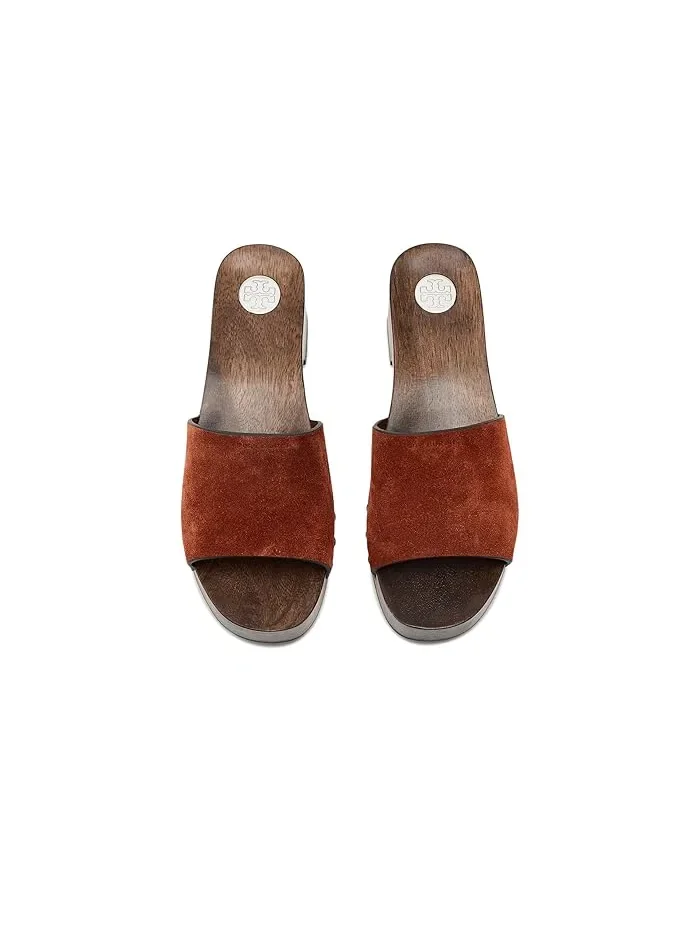 Сандалии-клоги 30mm Tory Burch — изображение 2 из 4, секуоя