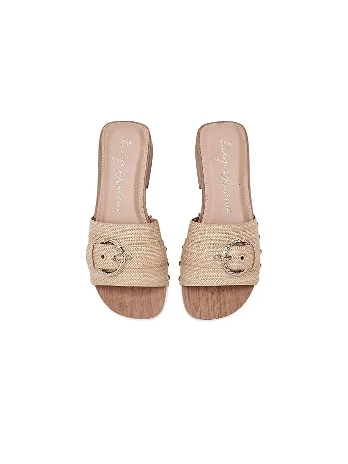 Сабо с пряжкой Noreen Vintage Havana — изображение 2 из 4, прозрачный