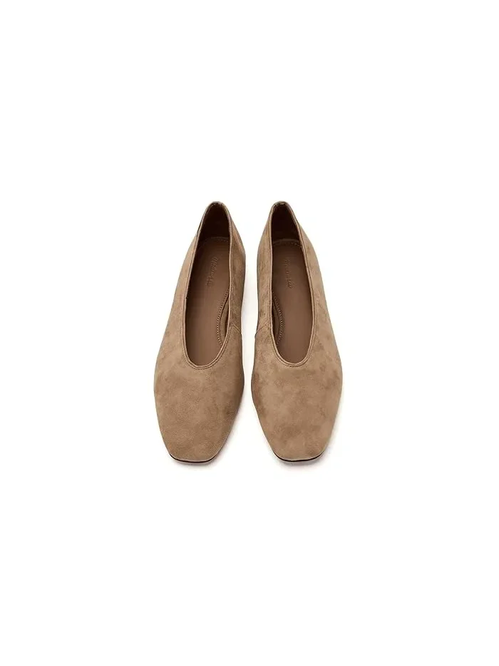 Балетки замшевые The Mylie Ballet Flat Madewell — изображение 2 из 4, промывка полуночных вод