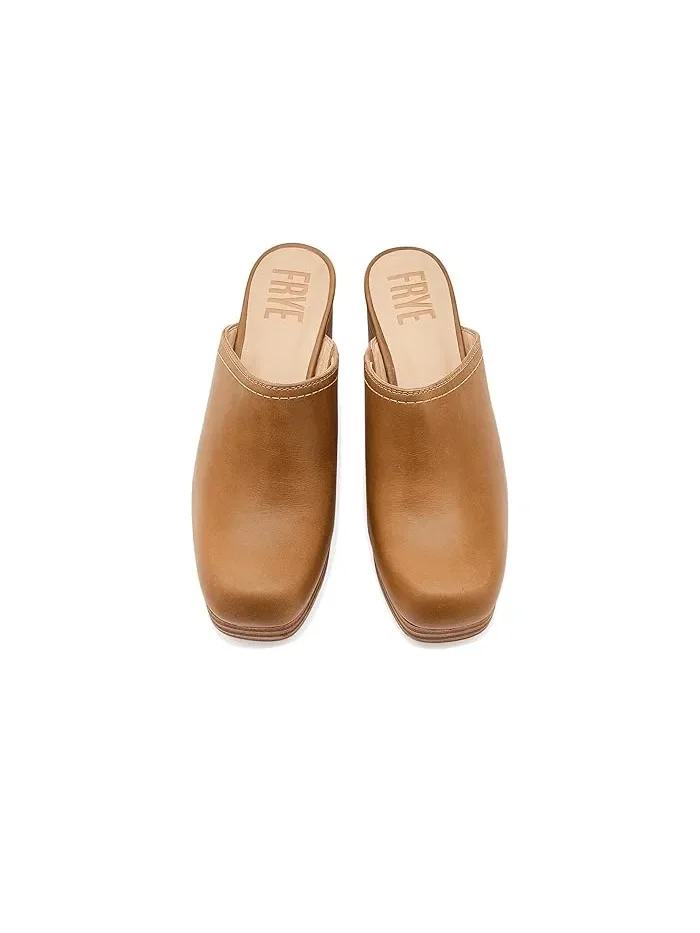 Туфли на каблуке Campus Clog Frye — изображение 2 из 4, желтый