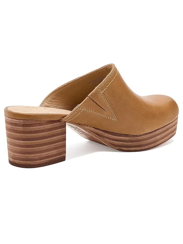 Туфли на каблуке Campus Clog Frye — изображение 3 из 4, желтый
