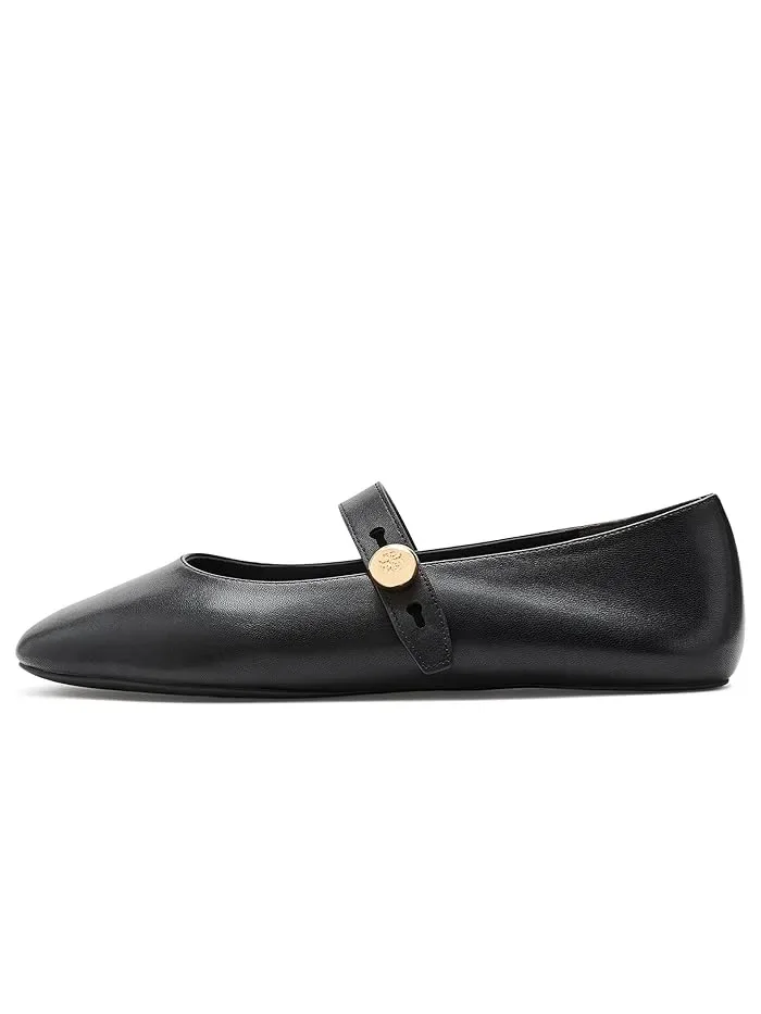 Туфли Mary Jane замшевые Tory Burch — изображение 4 из 4, черный