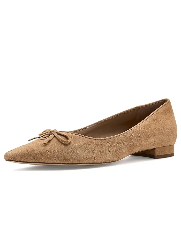Балетки с мыском Sam Edelman — изображение 1 из 4, бежевый