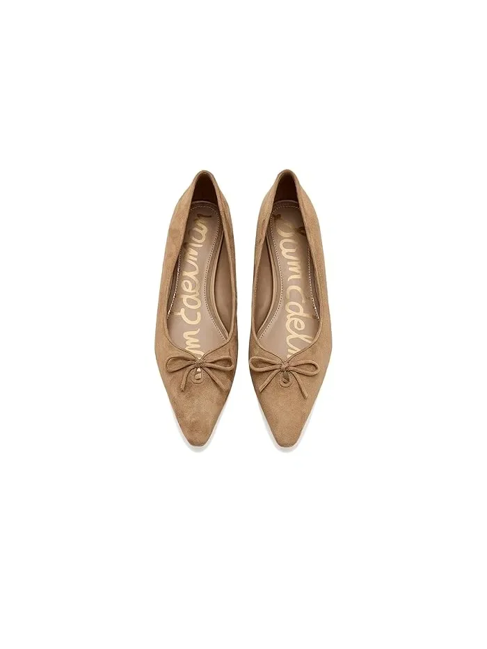 Балетки с мыском Sam Edelman — изображение 2 из 4, бежевый