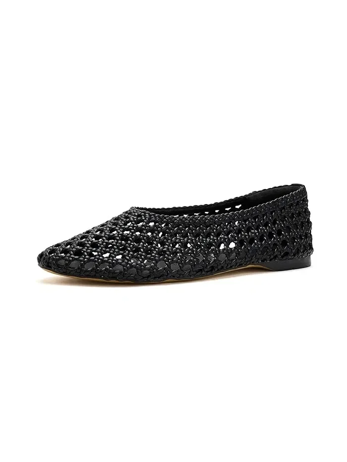 Балетки плетеные Shira Sam Edelman — изображение 1 из 4, черный