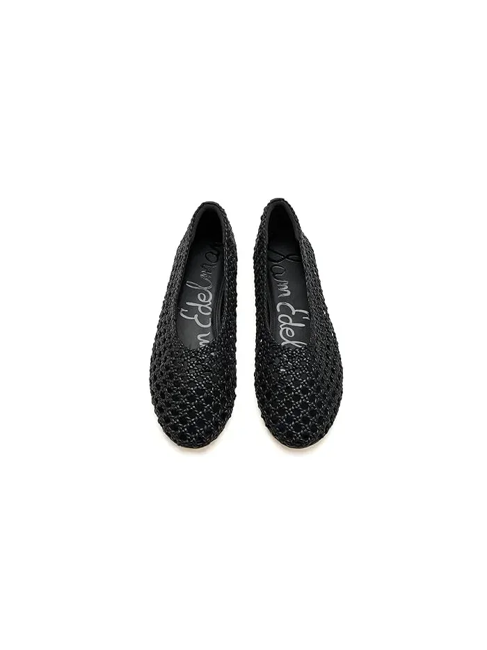 Балетки плетеные Shira Sam Edelman — изображение 2 из 4, черный