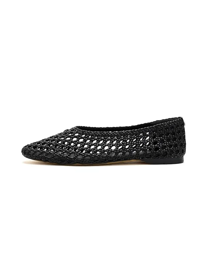 Балетки плетеные Shira Sam Edelman — изображение 4 из 4, черный