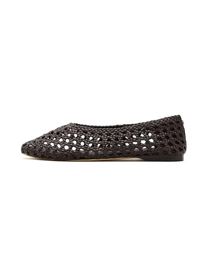 Балетки плетеные Shira Sam Edelman — изображение 4 из 4, коричневый