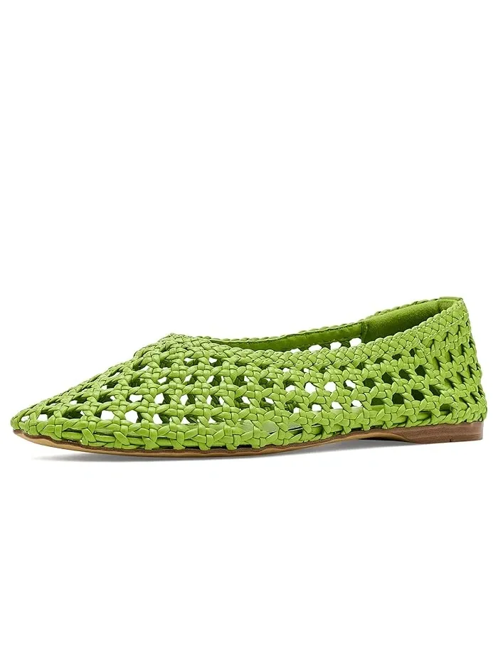 Туфли балетки плетеные Shira Sam Edelman