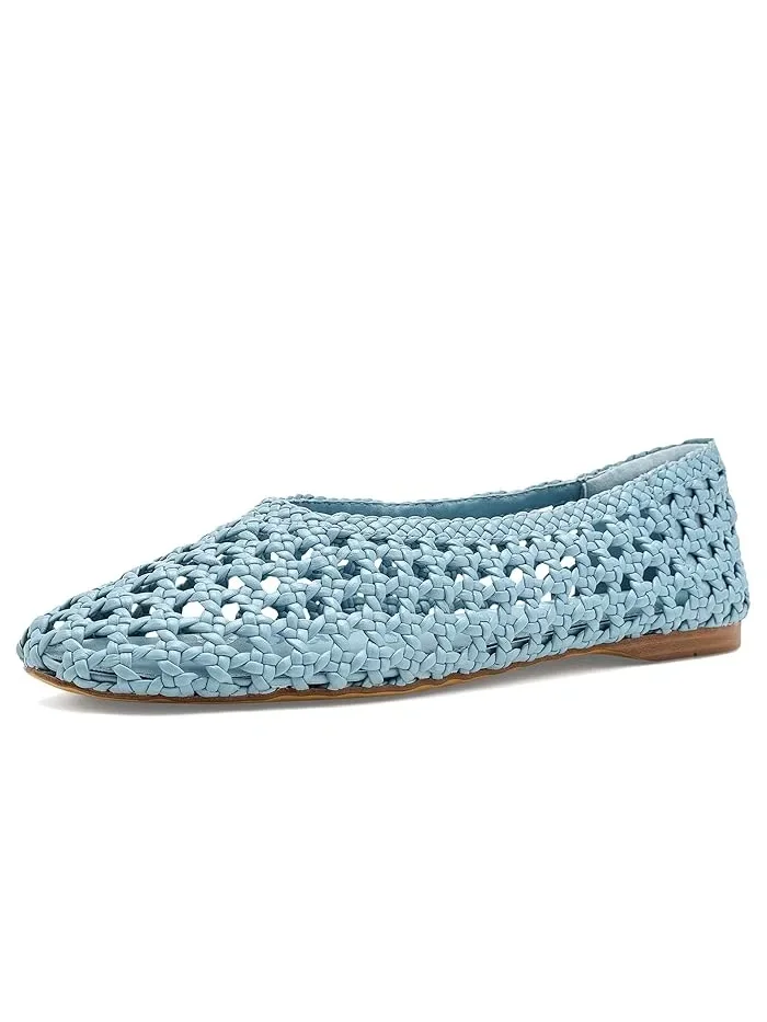 Балетки плетеные из кожи Shira Sam Edelman