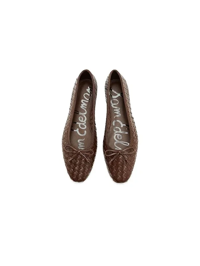 Балетки с плетением Ruthie Sam Edelman — изображение 2 из 4, коричневый