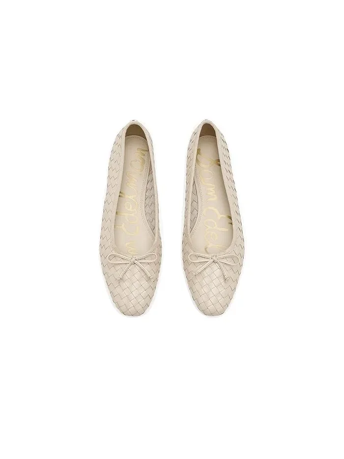 Балетки плетеные Ruthie Sam Edelman — изображение 2 из 4, слоновая кость