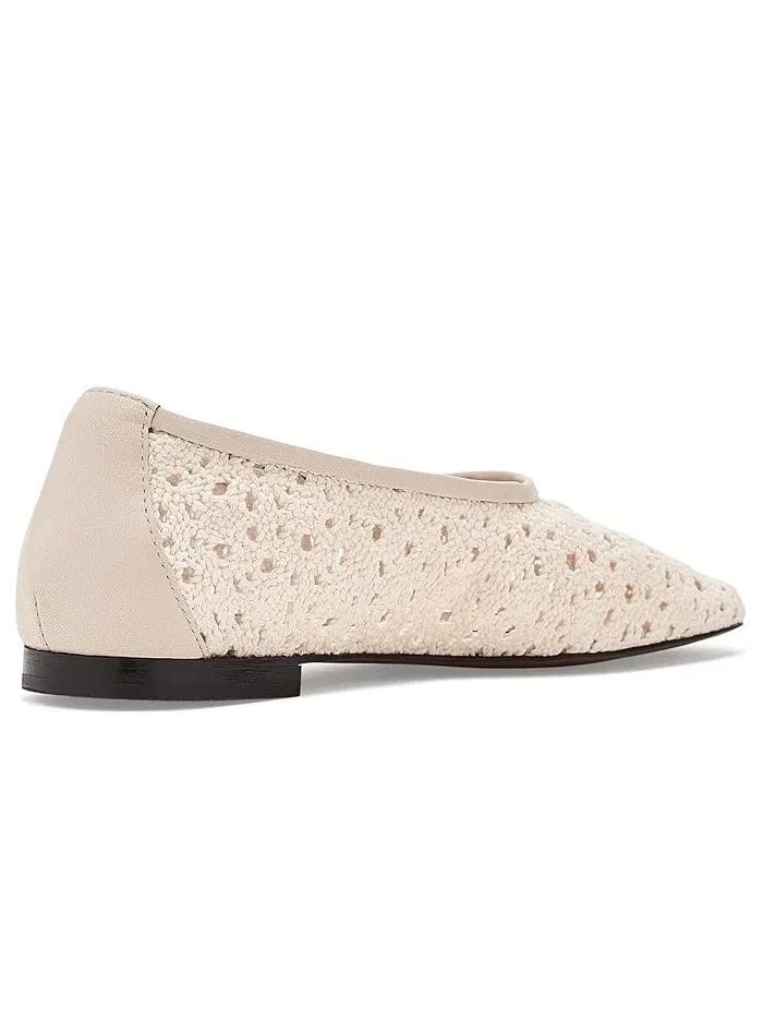 Балетки хлопковые Sage Ballet Flat Madewell — изображение 3 из 4, винтажный хаки