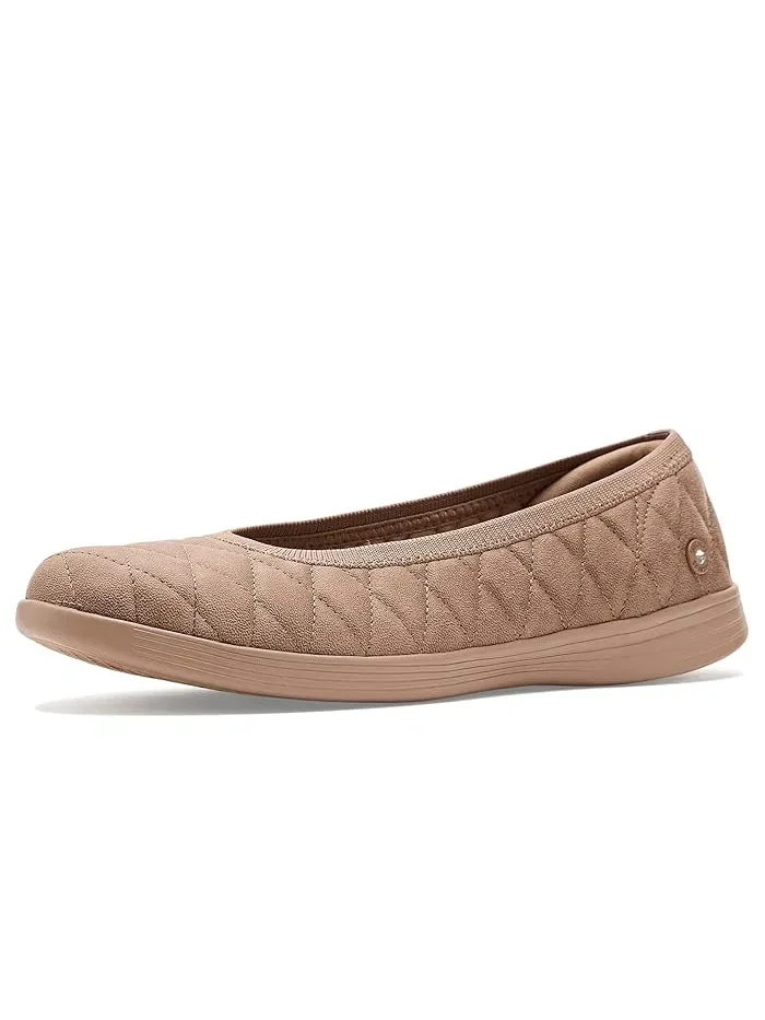 Балетки с квилтингом On-The-Go Dreamy Sundance SKECHERS — изображение 1 из 4, коричневый