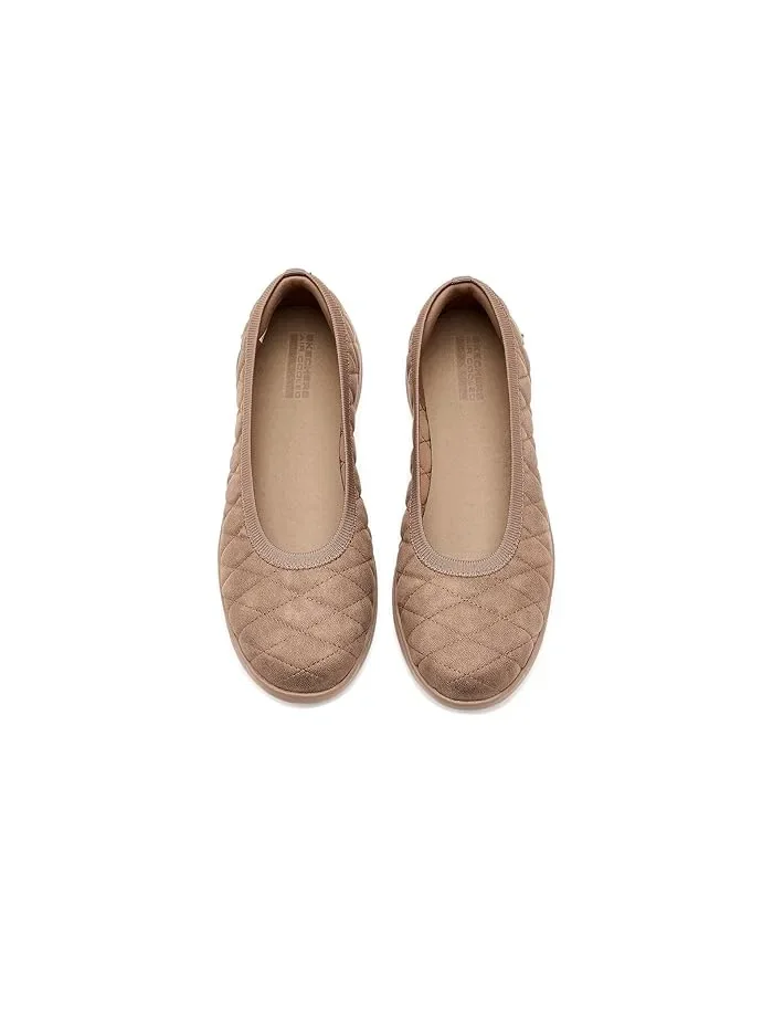 Балетки с квилтингом On-The-Go Dreamy Sundance SKECHERS — изображение 2 из 4, коричневый