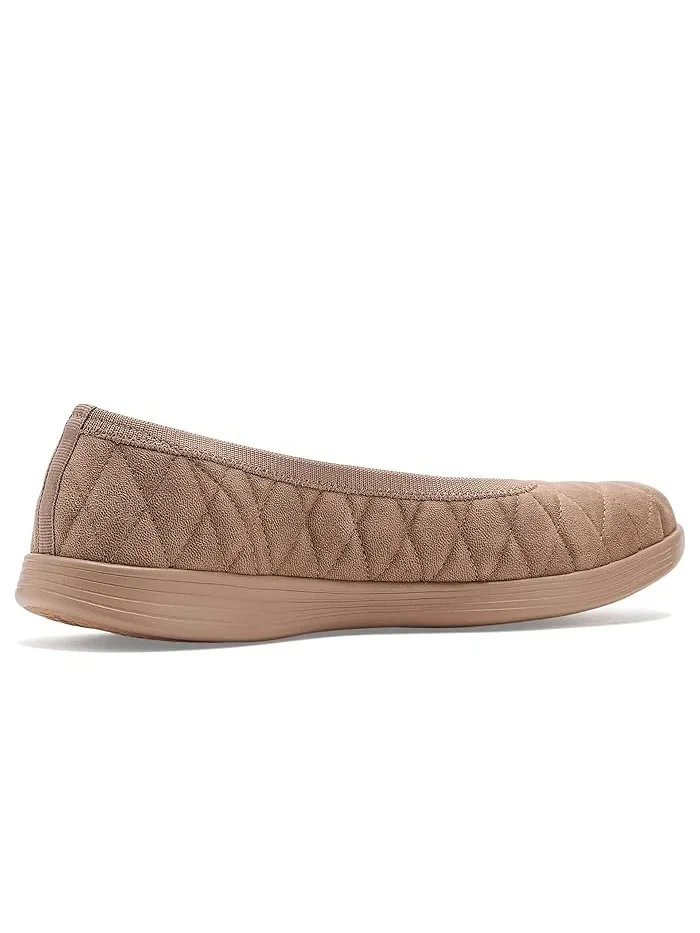 Балетки с квилтингом On-The-Go Dreamy Sundance SKECHERS — изображение 3 из 4, коричневый