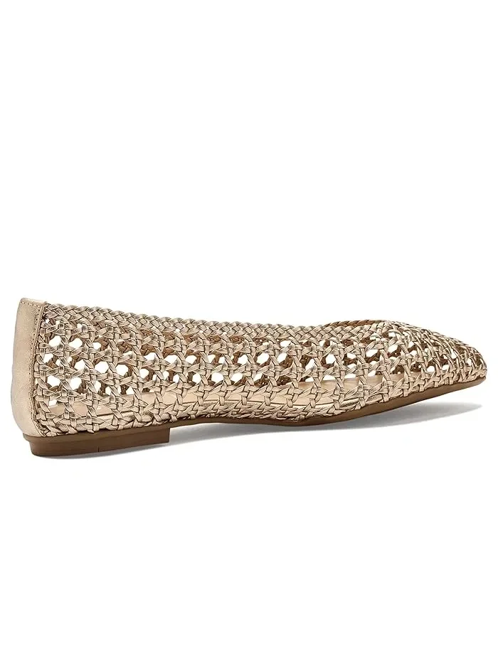 Балетки плетеные Rosalie French Sole — изображение 3 из 4, шампань