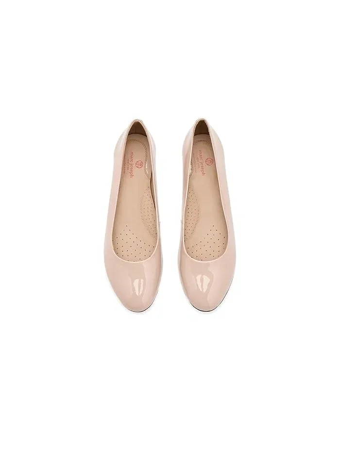 Туфли балетки женские Ferris Flat Marc Joseph New York — изображение 2 из 4, нюдовый