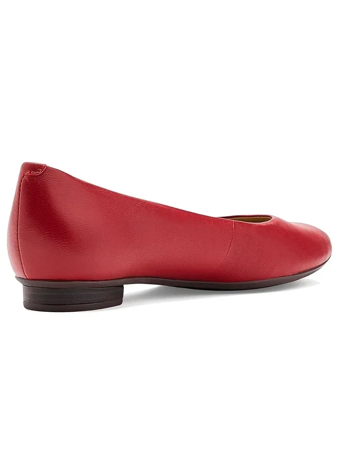 Туфли-лодочки Ferris Flat Marc Joseph New York, Campari Kid Napa — изображение 3 из 4, кампари