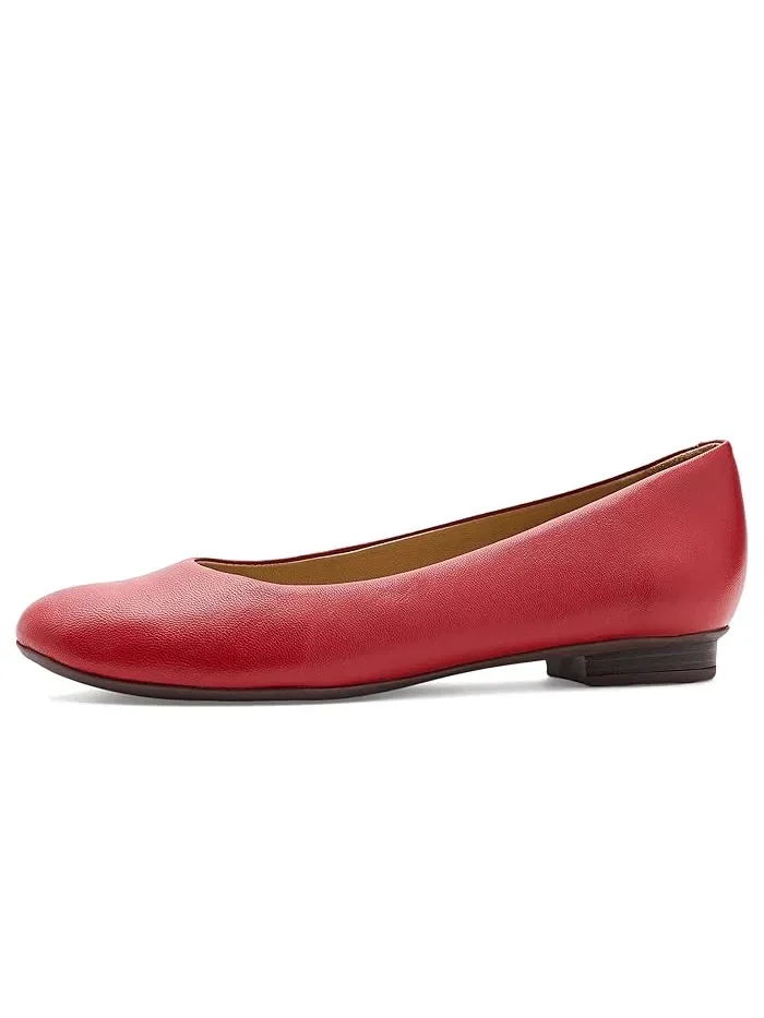 Туфли-лодочки Ferris Flat Marc Joseph New York, Campari Kid Napa — изображение 4 из 4, кампари
