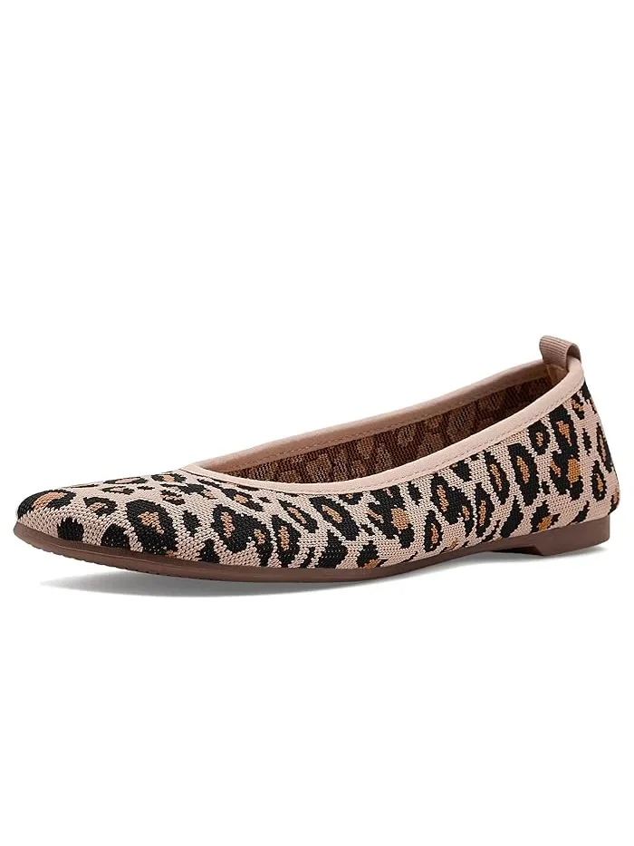 Туфли балетки Aria Journee Collection, Leopard — изображение 1 из 4, леопардовый