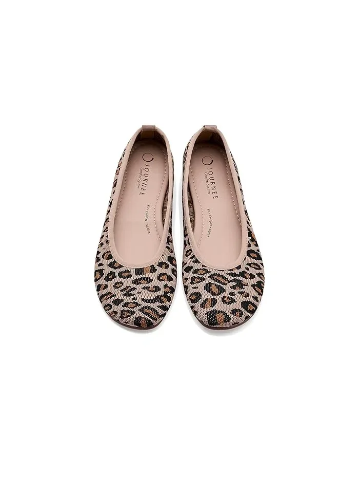 Туфли балетки Aria Journee Collection, Leopard — изображение 2 из 4, леопардовый