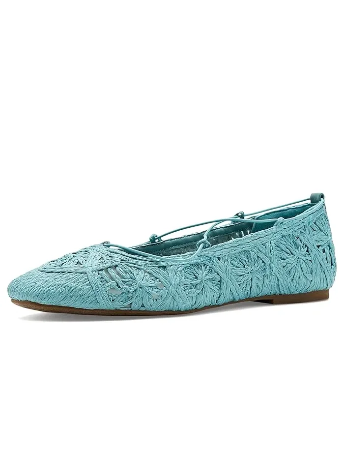 Балетки Lucky Brand Tennyr Crochet — изображение 1 из 4, бирюзовый