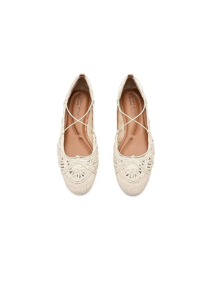 Балетки плетеные Tennyr Lucky Brand — изображение 2 из 4, прозрачный