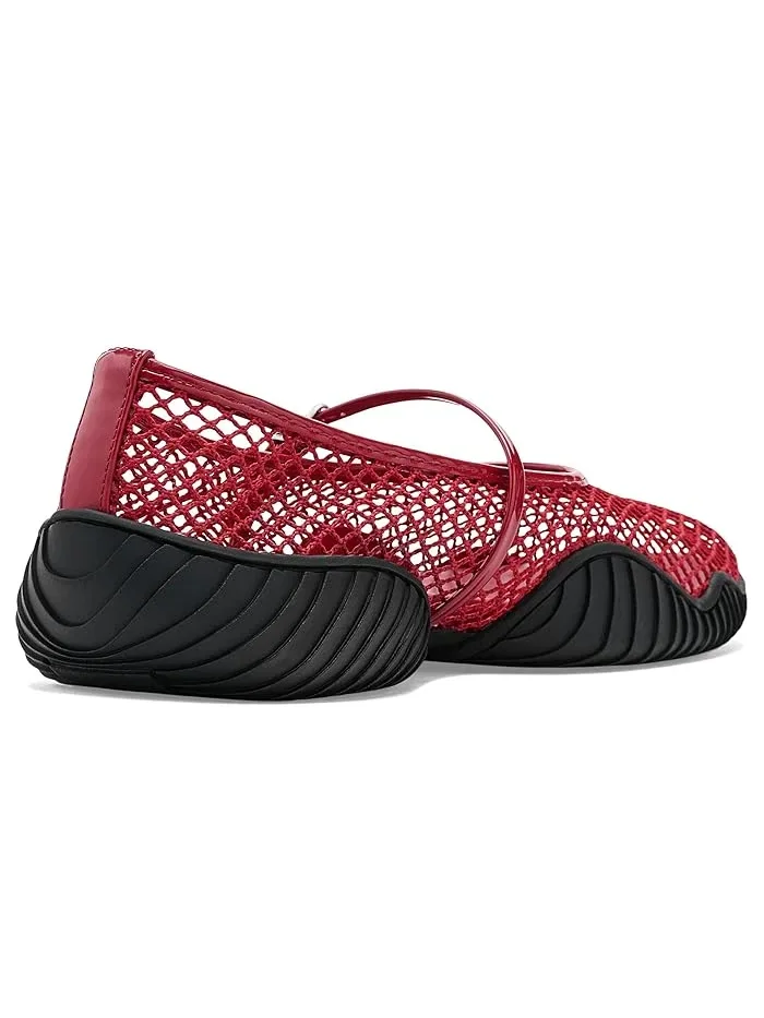 Балетки с ремешком Vickee Steve Madden — изображение 3 из 4, красный