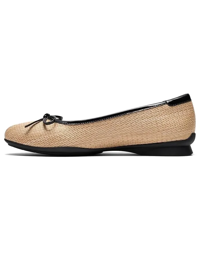 Туфли балетки Jazmynn Bow Clarks — изображение 4 из 4, черный