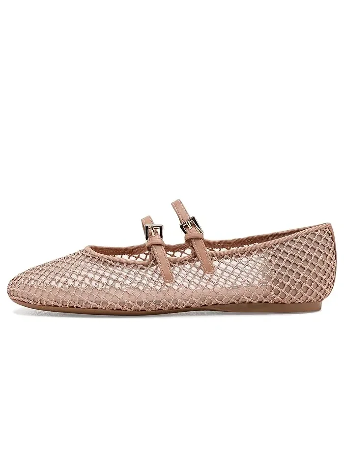 Балетки с ремешками Keira Nine West — изображение 4 из 4, натуральный