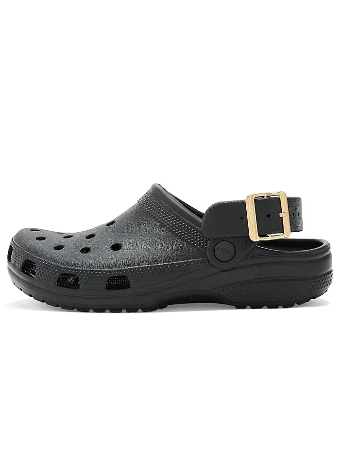 Клоги Classic Buckle Клоги Crocs — изображение 4 из 4, металлик черный