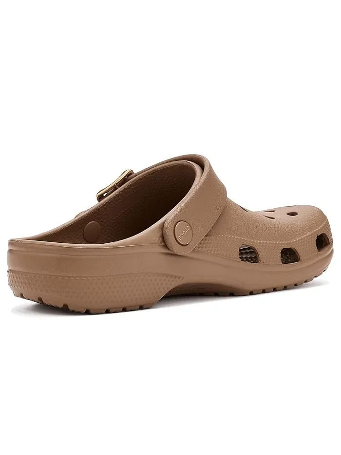 Клоги Classic Buckle Клоги Crocs, Metallic Sepia — изображение 3 из 4, сепия