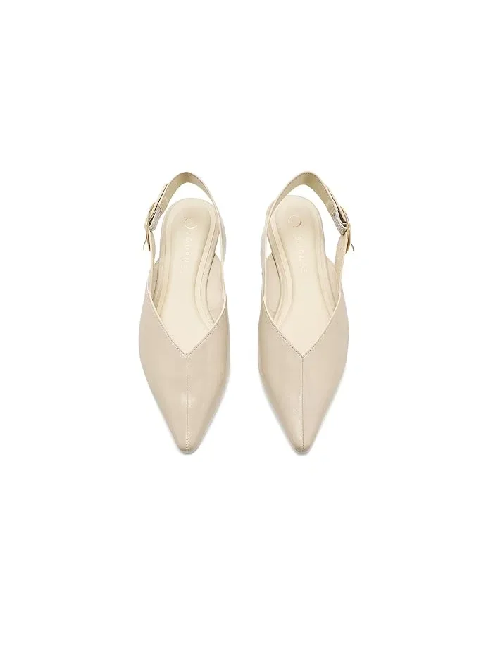 Туфли-лодочки с регулируемым ремешком Jacqueline Journee Collection — изображение 2 из 4, кость