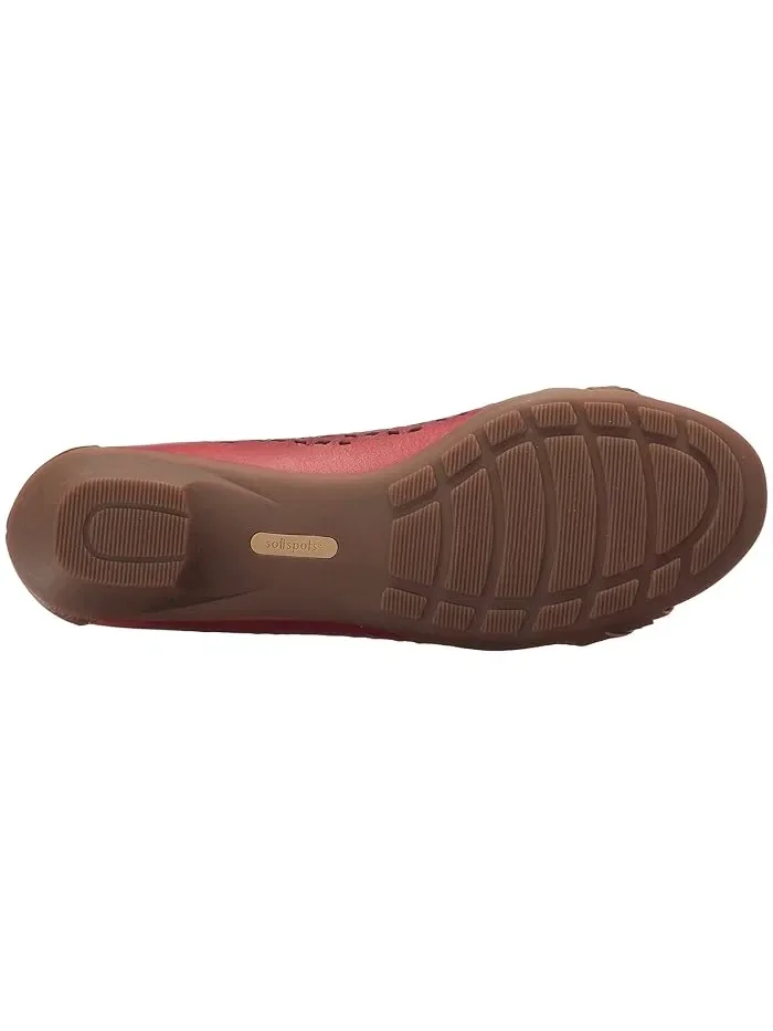 Туфли лазерной перфорацией Posie Softspots Comfortiva — изображение 3 из 4, красный