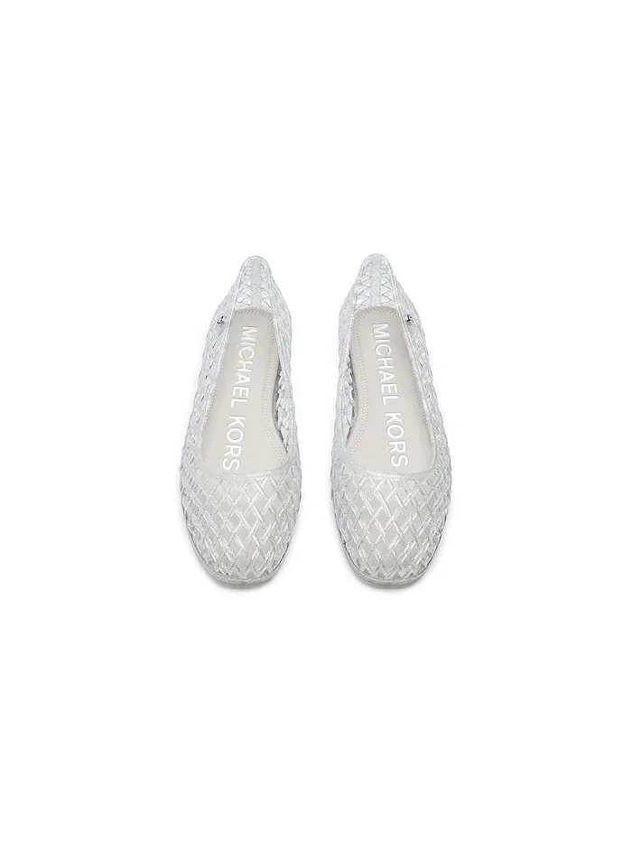 Балетки Pixie Jelly MICHAEL Michael Kors — изображение 2 из 4, серебряный