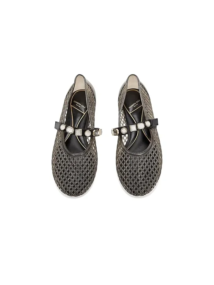 Балетки джелли с украшением Jazzy Kenneth Cole New York — изображение 2 из 4, дымчатый