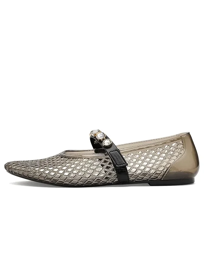 Балетки джелли с украшением Jazzy Kenneth Cole New York — изображение 4 из 4, дымчатый