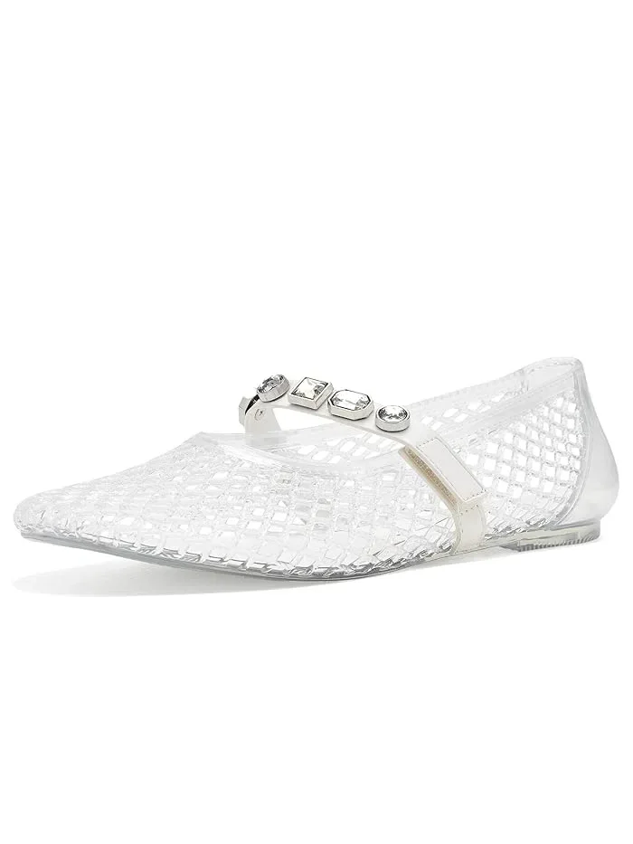 Балетки джелли с ремешком Jazzy Kenneth Cole New York — прозрачный