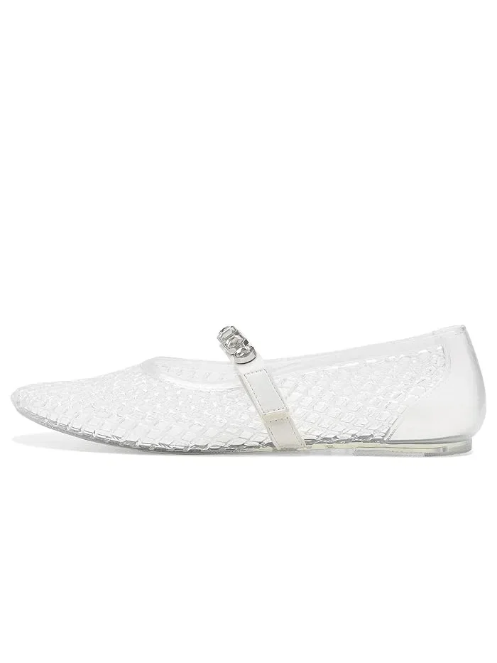 Балетки джелли с ремешком Jazzy Kenneth Cole New York — изображение 4 из 4, прозрачный