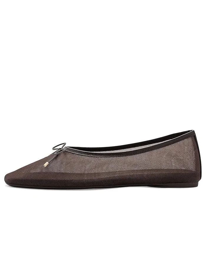 Балетки с квадратным носом Poppi rag & bone, Mocha Mesh — изображение 4 из 4, мокка