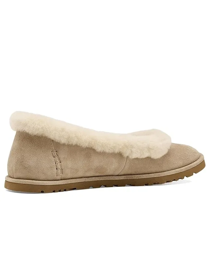Балетки UGG Zora — изображение 3 из 4, бежевый