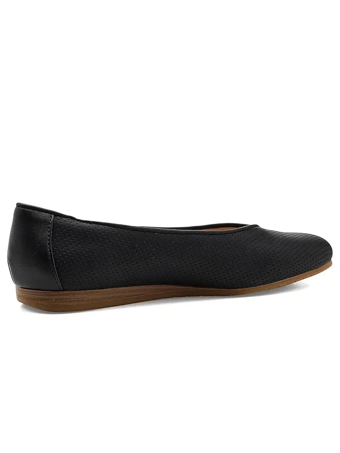 Балетки перфорированные Violet Dr. Scholl's — изображение 3 из 4, черный